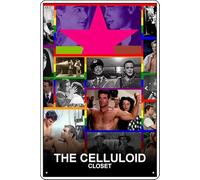 YRENBIYYONZ The Celluloid Closet (1996) Targa in metallo con scritta in lingua inglese "The Celluloid Closet (1996), decorazione da parete, stile vintage retrò, 20,3 x 30,5 cm