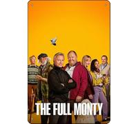 YRENBIYYONZ The Full Monty (2023) Show Placca Poster Metallo Targa Targa Metallo Targa 20,3 cm x 30,5 cm Decorazione da Parete Vintage Retro
