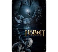 YRENBIYYONZ The Hobbit: An Unexpected Journey (2012) Targa in metallo con scritta in lingua inglese "An Unexpected Journey (2012"), decorazione da parete vintage retrò
