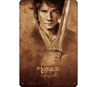 YRENBIYYONZ The Hobbit: An Unexpected Journey (2012) Targa in metallo con scritta in lingua inglese "An Unexpected Journey (2012"), decorazione da parete vintage retrò