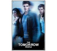 YRENBIYYONZ The Tomorrow People (2013) Show Placca Poster Metallo Metallo Targa 20,3 cm x 30,5 cm Decorazione da Parete Vintage Retro