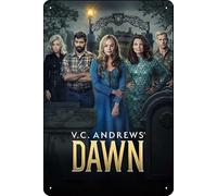 YRENBIYYONZ V.C. Andrews' Dawn (2023) Show Placca Poster Metallo Metallo Targa 20,3 cm x 30,5 cm Decorazione da Parete Vintage Retro