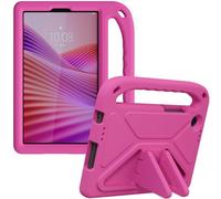 YRH Custodia per Lenovo Tab One /K9 8.7 pollici 2025, custodia antiurto per bambini con maniglia e supporto (rosso rosa)