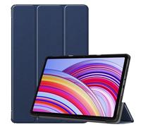 YRH Custodia per Redmi Pad Pro da 12,1 pollici 2024, [Auto Wake/Sleep] Custodia in pelle ultra sottile per tablet Xiaomi Poco Pad 12.1 (Blu marino)