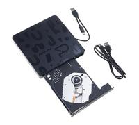 YROHGKPN 1 masterizzatore DVD esterno Sli-ms USB3.0 / Tipo-C con trasferimento dati veloce e plug-play per masterizzatori portatili Window/Ma-cs per laptop USB C CD/drive esterni