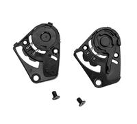 YROHGKPN 1 paio di visiere per caschi moto piastra di base con vite visiera visiera visiera base facile installazione accessorio sicuro staffa di montaggio coppia