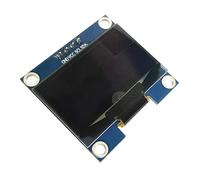 YROHGKPN 1 Schermo LCD da 3 pollici con 4 pin GND interfacce SPI I2C Comunicazione per progetti elettronici Modulo di visualizzazione bicolore bianco/blu