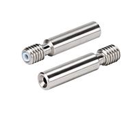 YROHGKPN 2 pezzi Super Smooth per lega di titanio Heat Break Throat Chimera TC4 Thermal 1, 75 mm per stampante 3D isolamento blocco riscaldante
