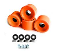 YROHGKPN 4 pezzi 78A con cuscinetto pattini a rotelle, skateboard, ruote morbide Cruiser per migliori prestazioni, pattini a rotelle