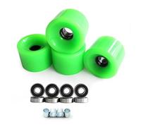 YROHGKPN 4 pezzi 78A con cuscinetto pattini a rotelle, skateboard, ruote morbide Cruiser per migliori prestazioni, pattini a rotelle