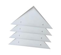 YROHGKPN 4 pezzi di protezione di sicurezza per calci balilla paraspigoli, paraurti antigraffio, triangolare, bordi durevoli, paraspigoli da calcio balilla