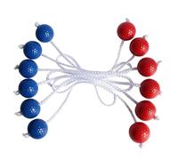 YROHGKPN 6 pezzi per prato all'aperto, cortile, campi da golf, pallina da lancio, scale di ricambio, gioco di lancio, allenamento duro per cortile, allenamento duro, scale tiro