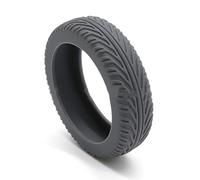 YROHGKPN 8 pezzi copertura in silicone per bicicletta bagagli per proteggere le ruote, riduce il rumore, trolley box copertura rotolo, accessori da viaggio, esperienza di viaggio silenziosa, grigio, L