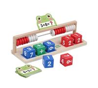 YROHGKPN Abaco Multifunzionale In Legno Per Bambini 3 Anni Per Sviluppare Il Rilevamento Matematico Colore E La Mano Occhi Competenze Di Coordinazione Per L'Imparare A Casa