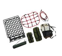 YROHGKPN Accessori auto telecomandati da 3 pezzi con custodia luminosa e luce a LED per una migliore conservazione delle decorazioni notturne telecomandate