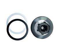 YROHGKPN Accessorio magnetico per supporto telefonico, base sferica da 17 mm, rilascio rapido, forte magnete per cruscotto, supporto di ventilazione per parabrezza, generale