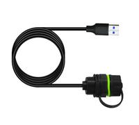 YROHGKPN Accoppiatore di prolunga USB, resistente alle alte temperature, resistente alla polvere, per uso industriale, casa, ufficio industriale, spina USB C a presa
