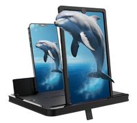 YROHGKPN Amplificatore di schermo per smartphone da 18 pollici, tecnologia ottica che riduce l'affaticamento degli occhi, adatto per leggere film, giocare, mani, meno luce blu, riduzione