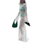 YROHGKPN Bikini Trasparente Copertura Per Le Donne Vestito Da Spiaggia Scavato Costume Da Bagno Senza Schiena Costume Da Bagno Svuotato Bikini Scavato Per Le Donne Vestito Da Spiaggia Costume Da Bagno