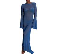 YROHGKPN Bikini Trasparente Copertura Per Le Donne Vestito Da Spiaggia Scavato Costume Da Bagno Senza Schiena Costume Da Bagno Svuotato Bikini Scavato Per Le Donne Vestito Da Spiaggia Costume Da Bagno