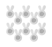 YROHGKPN Chiusure per orecchino in silicone Con Supporto Acrilico Per Le Orecchie Appese Pesante Stabilizzatore Trasparente Antiallergico Accessori Acrilico Supporti Chiusure