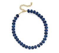 YROHGKPN Collana in acrilico colorato sovradimensionato, ciondolo a forma di cuore, perline a secchio, catena per clavicola da donna, gioiello leggero, as shown, Acrilico