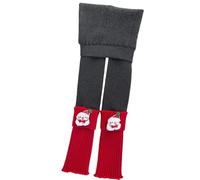 YROHGKPN Collant elastici in vita per bambini Babbo Natale patchwork morbido tessuto elastico scelte di colore multiple abiti da gioco per feste collant per feste di Natale per ragazze, Grigio scuro