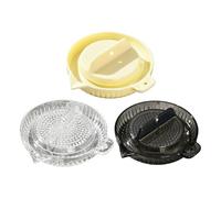 YROHGKPN Compacts Manuale Aglio E Zenzero Sminuzzatore Grattugia Strumento Di Rettifica Con Coperchio Per Rinfrescare Purè Spezie In Cucina