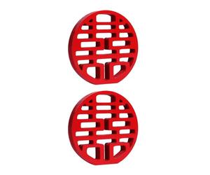 YROHGKPN Confezione da 2 targhette in legno sicure per matrimoni, presentazioni sicure, case, decorazioni per feste, design culturale, matrimoni in legno e decorazioni portafortuna