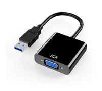 YROHGKPN Convertitore video USB a VGA, cavo adattatore USB 3.0 a USB per una facile configurazione di più display e display ad alta risoluzione, adattatore USB a display