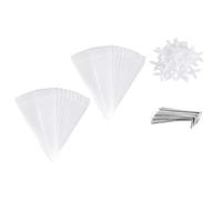 YROHGKPN Coperture trasparenti per piccole serre proteggono le piccole piante dagli agenti atmosferici Gogga Durabilità Campane da giardino trasparenti Campane da giardino universali