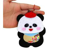 YROHGKPN Creativo Animale Ciondolo Materiali Artigianali Giocattoli Per Bambini Classi Apprendimento Precoce Progetto Artificiale Portachiavi Set di Produzione Kit Artigianato Per Bambini