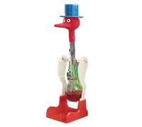 YROHGKPN Creativo non stop bicchiere per bere liquidi, anatre della fortuna, anatre che oscillano, annuiscono, magia, giocattolo per bambini, anatre della fortuna in vetro non stop