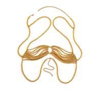 YROHGKPN Delicata collana in vita con perle, gioiello unico per il corpo, accessorio elegante per gli appassionati di moda