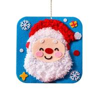 YROHGKPN Giocattolo educativo di Natale per bambini, tema di vacanza sicuro, arte di cucito creativa per riunioni di famiglia, attività educativa per bambini