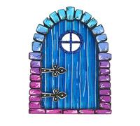 YROHGKPN Incantevole in legno intagliato per porta finestra giardino esterno miniature forma di bosso per albero in resina, decorazione per porta d'avorio, romanticismo, esaltatore d'atmosfera