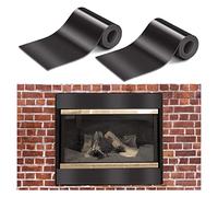 YROHGKPN Paraspifferi magnetici per camino, set da 2 pezzi, magnetici, accessori di isolamento per l'inverno e previene la perdita di calore, camino, paraspifferi decorativi