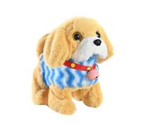 YROHGKPN Peluche elettrico morbido e sicuro giocattolo per cani con coda oscillante mobile per giocare con cani che si muovono e si muovono