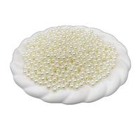 YROHGKPN Perle decorative in resina, 7 misure diverse, da 5 mm a 16 mm, per bouquet da sposa e centrotavola, perline decorative