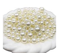 YROHGKPN Perle decorative in resina, 7 misure diverse, da 5 mm a 16 mm, per bouquet da sposa e centrotavola, perline decorative