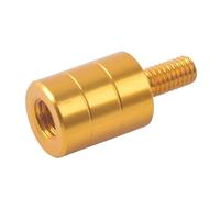 YROHGKPN Pesca Landing Dip Net Rod parte teste adattatore spina filettata testa spina