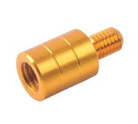 YROHGKPN Pesca Landing Dip Net Rod parte teste adattatore spina filettata testa spina