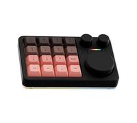 YROHGKPN Piccola Tastiera Da Viaggio Con 16 Tasti TRE Pulsanti Supporto Macro Design Portatile Per Utenti Mobile Pad Programmabile