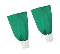 YROHGKPN Protezione per albero e piante rinforzate per barriera invernale al freddo, chiusura e legame evidenziati 180 x 240 cm, colore bianco crema verde forte protezione delle piante con chiusura