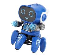 YROHGKPN Robot programmabile a sei artigli che migliora la coordinazione e la creatività attraverso compiti di apprendimento divertenti per i bambini Robot divertente per bambini
