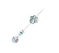 YROHGKPN Scacciapensieri per decorazioni da giardino e ciondolo a zampa per creare luce arcobaleno per ricordi pacifici di acchiappasole per animali domestici