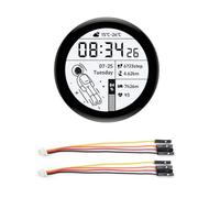 YROHGKPN Scheda di sviluppo RP2350 da 1,43 pollici con display AMOLED, funzione di carica della batteria e interfacce multiple