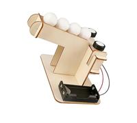 YROHGKPN Set di progetti scientifici per lo scartamento automatico di palline in legno, facile per genitori e bambini, apprendimento interattivo e attività divertenti giocattoli per progetti fai da te