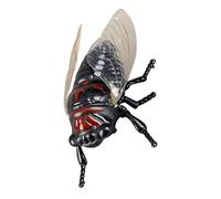 YROHGKPN Simulazione realistica giocattolo a cicale per divertimento esilarante e interazione familiare, cicala in plastica per giocare all'aperto