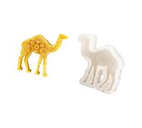 YROHGKPN Stampo in silicone per candele a forma di cammello per fai da te a casa, rilascio sicuro e facile dello stampo per la decorazione della casa